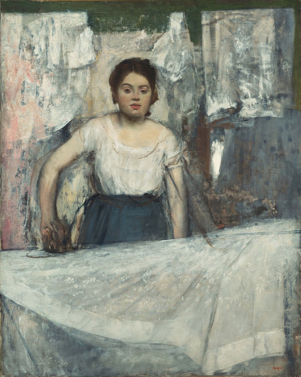 Női vasalás alkotó: Edgar Degas