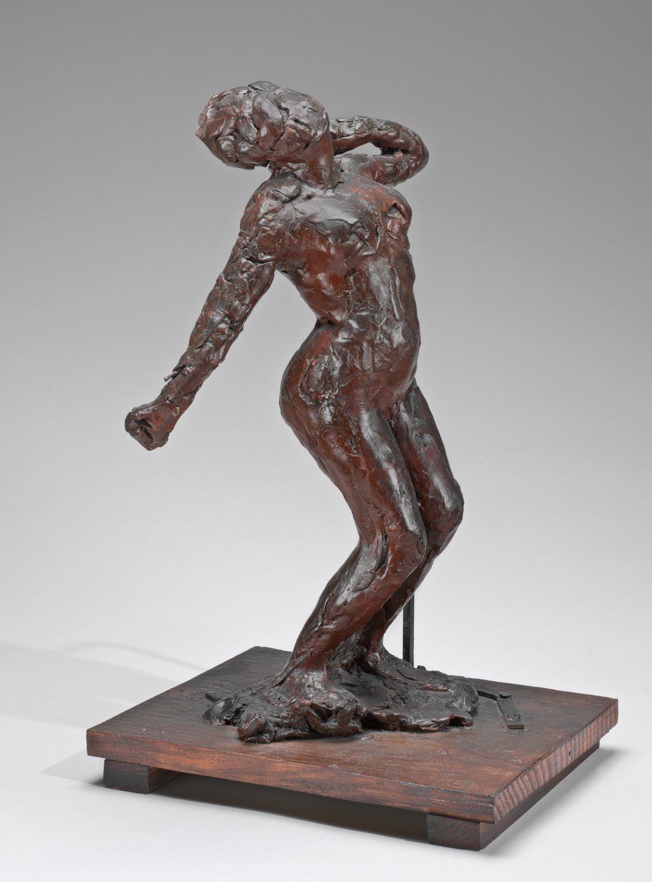 Nő nyújtás alkotó: Edgar Degas