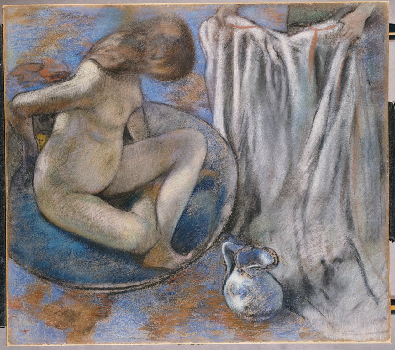 Nő a kádban, 1884 alkotó: Edgar Degas