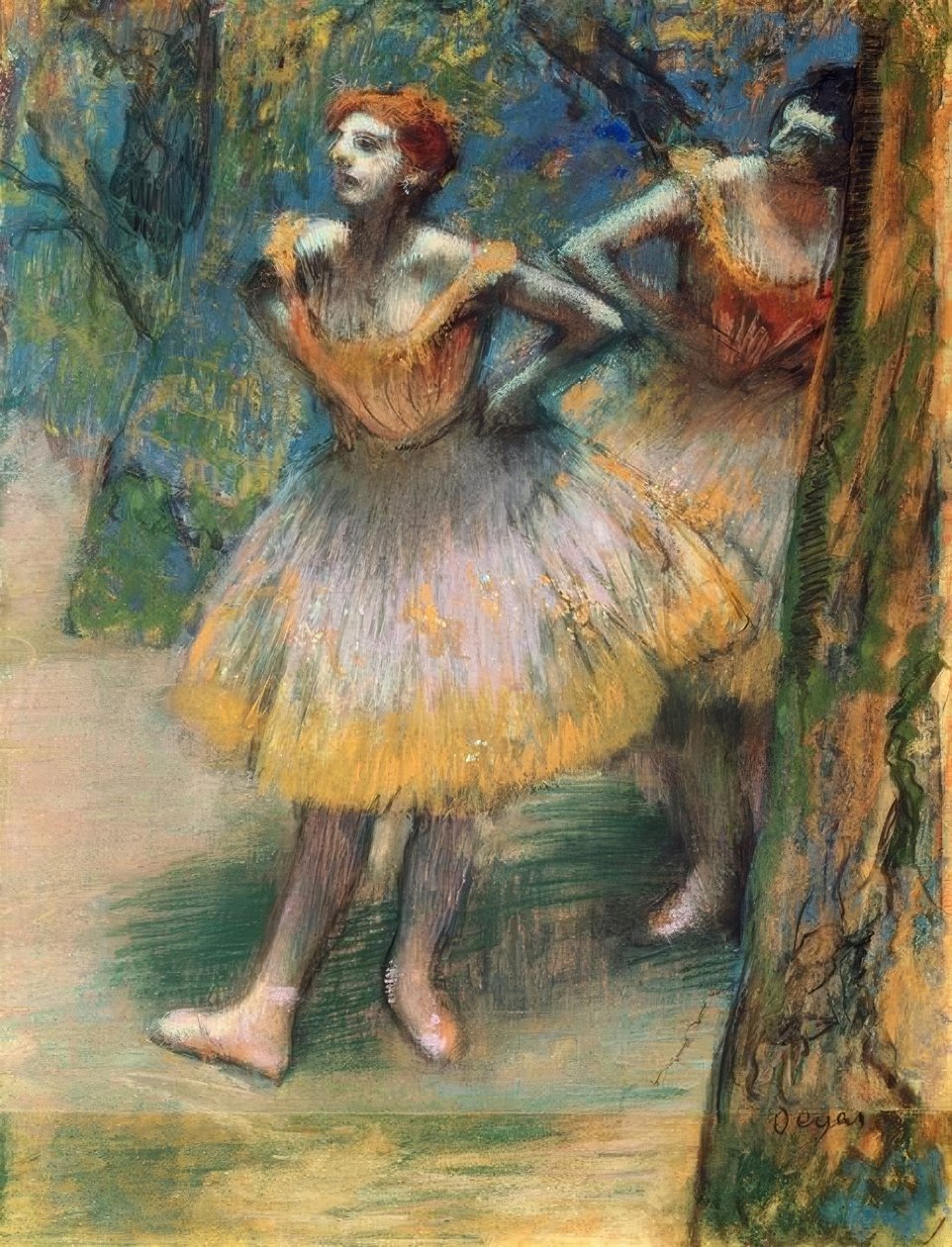 Két táncos alkotó: Edgar Degas
