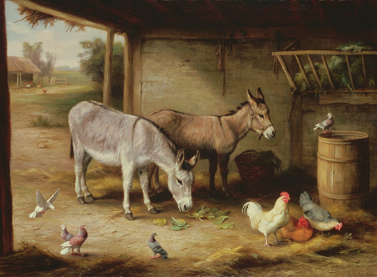 Farmyard barátok alkotó: Edgar Hunt