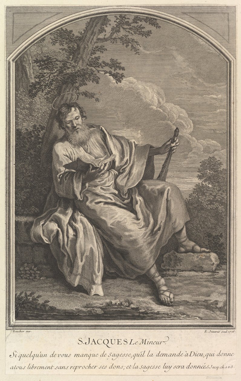 Kis Szent Jakab, 1726. alkotó: Edme Jeaurat