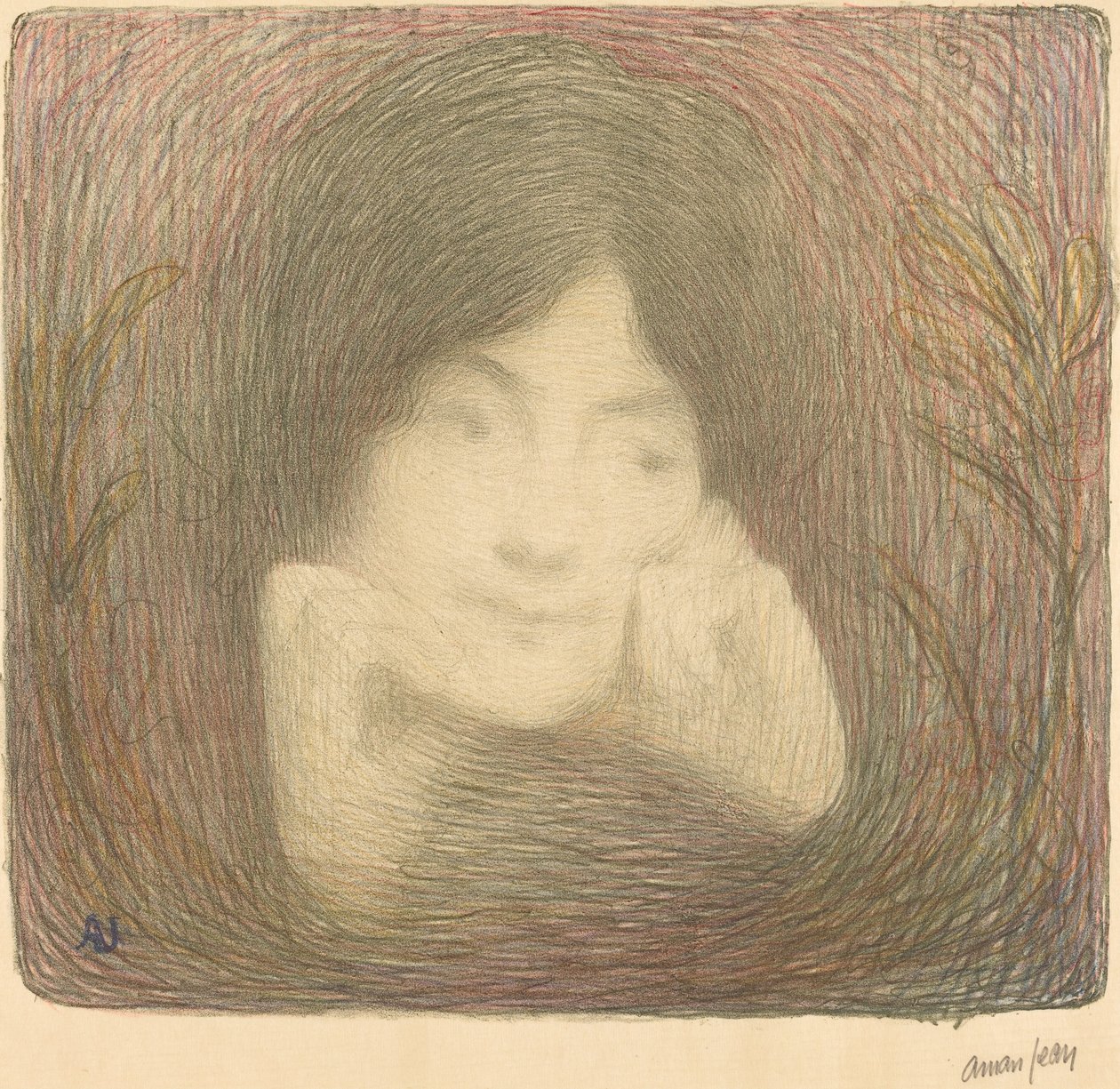 Miss Moréno a Comédie-Française-ból alkotó: Edmond Aman Jean