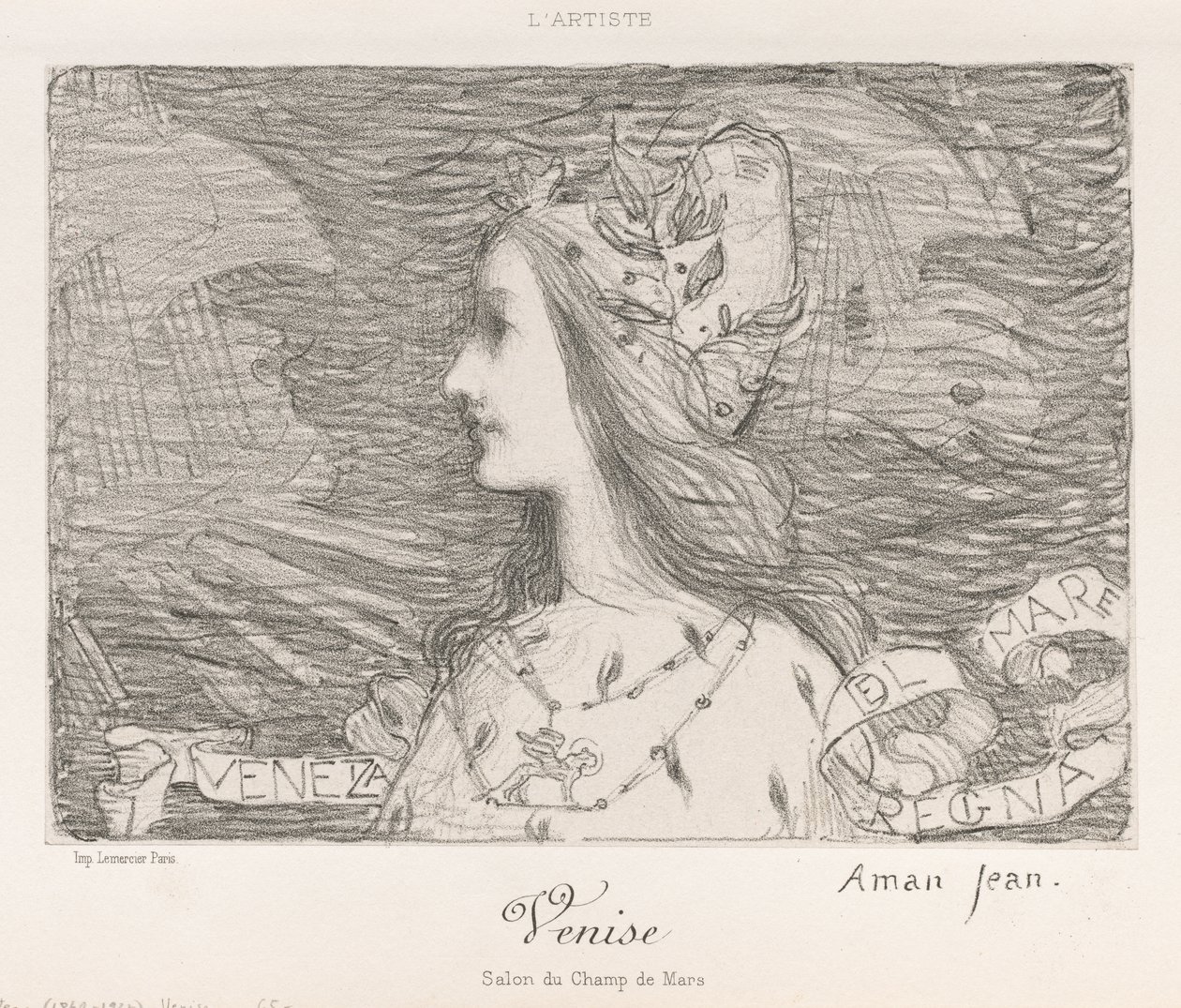 Velence alkotó: Edmond François Aman Jean