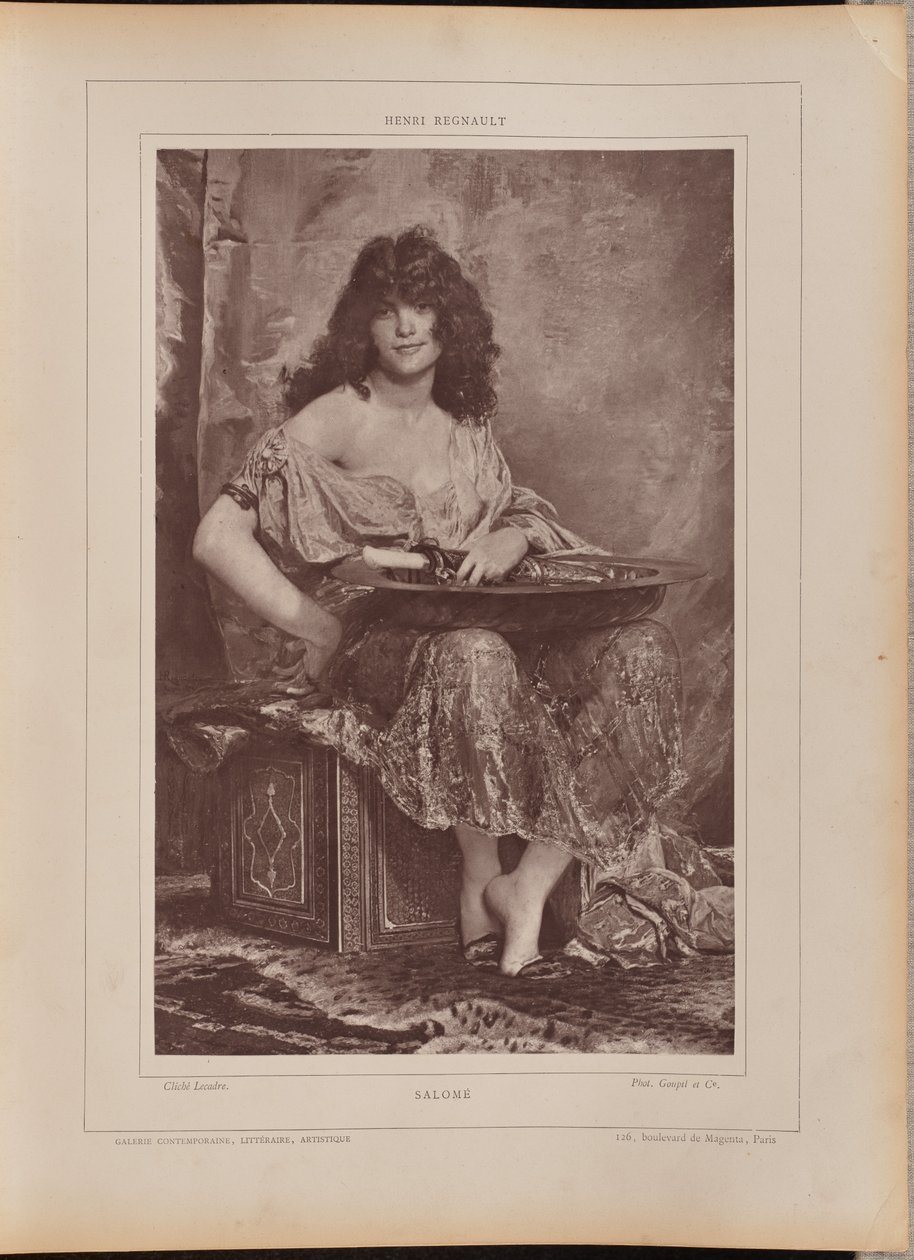 Salomé alkotó: Edmond Lecadre