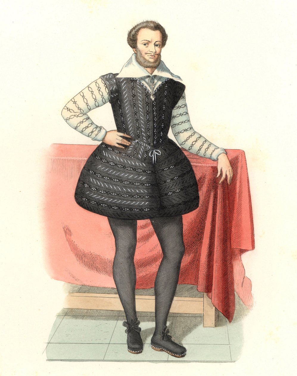 Antoine de Saint Chamans, francia nemesség alkotó: Edmond Lechevallier Chevignard