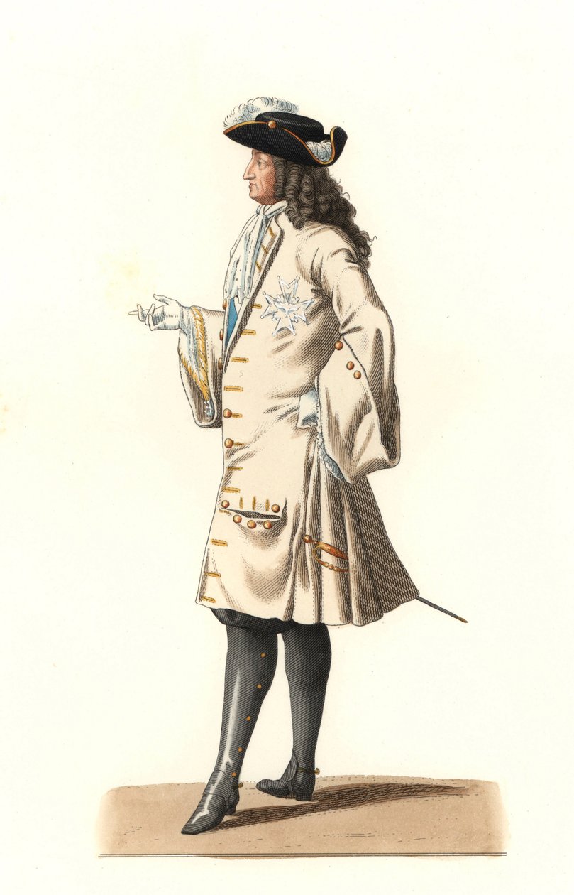 XIV. Lajos francia (1638-1715) alkotó: Edmond Lechevallier Chevignard