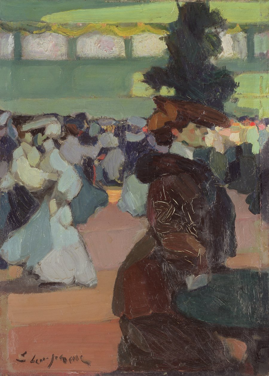 Bar Tabarin, 1905 körül (olaj, vászon) alkotó: Edmond Lempereur