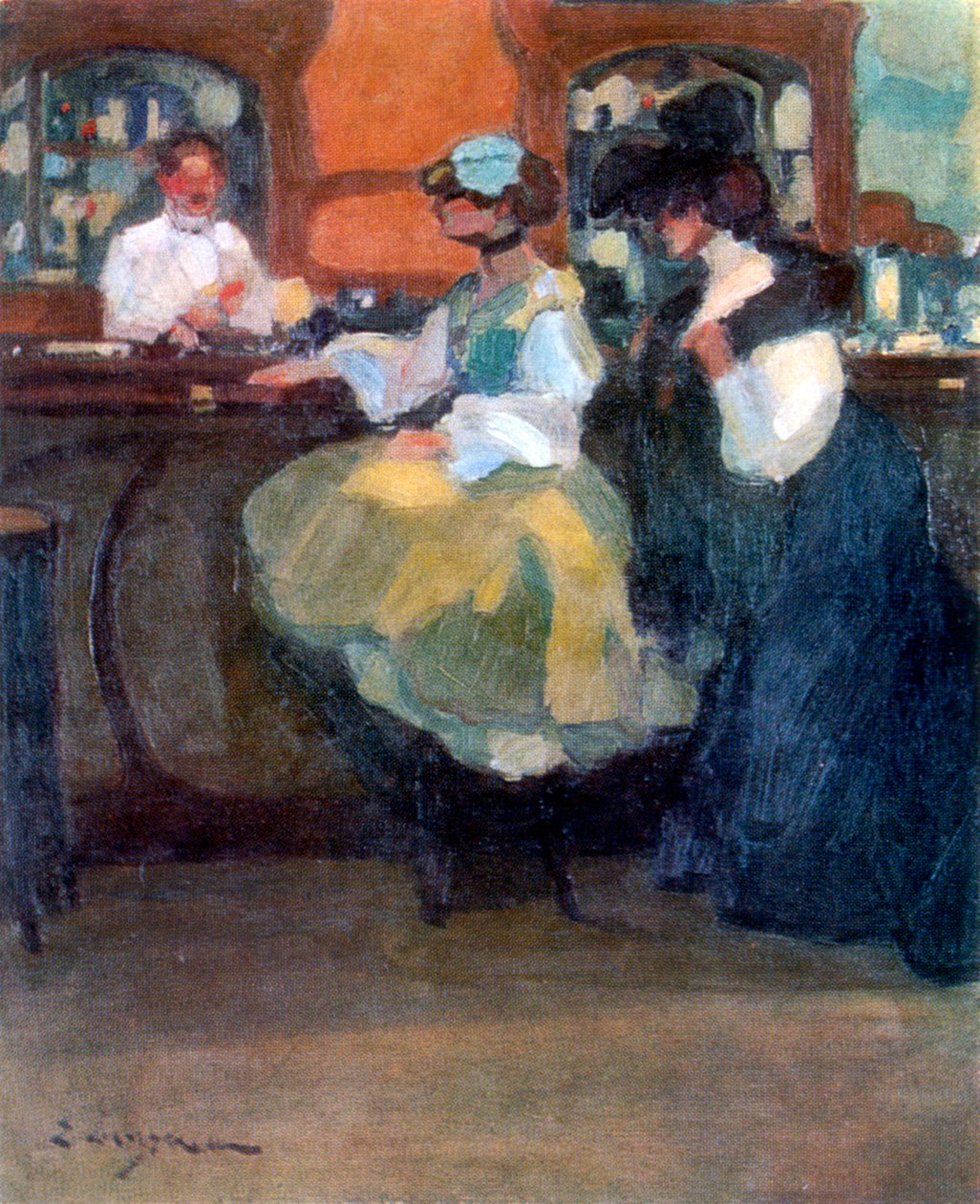 Tabarin bár, 1905 alkotó: Edmond Lempereur