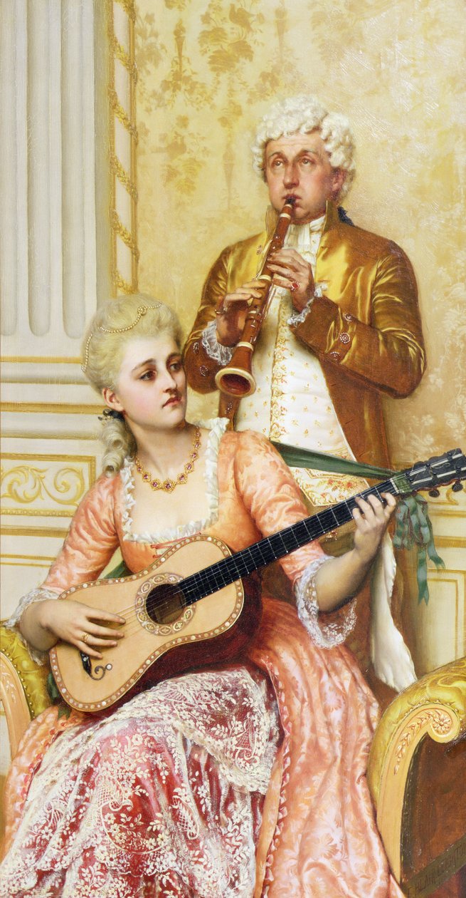 A próba, 1886 alkotó: Edmund Blair Leighton