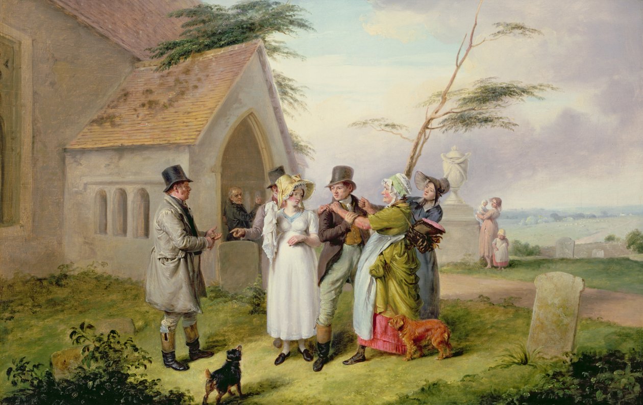 A megszakított esküvő alkotó: Edmund Bristow
