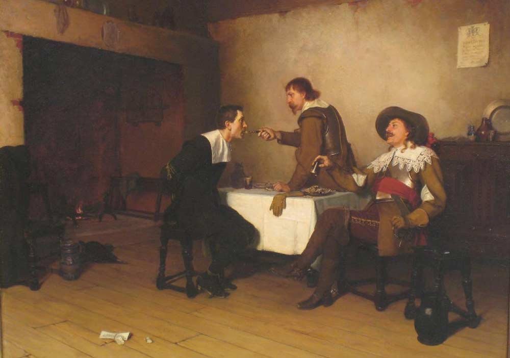 A rab alkotó: Edmund Leighton