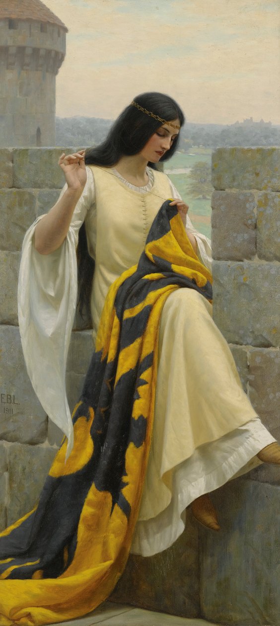 A szabvány varrása alkotó: Edmund Leighton