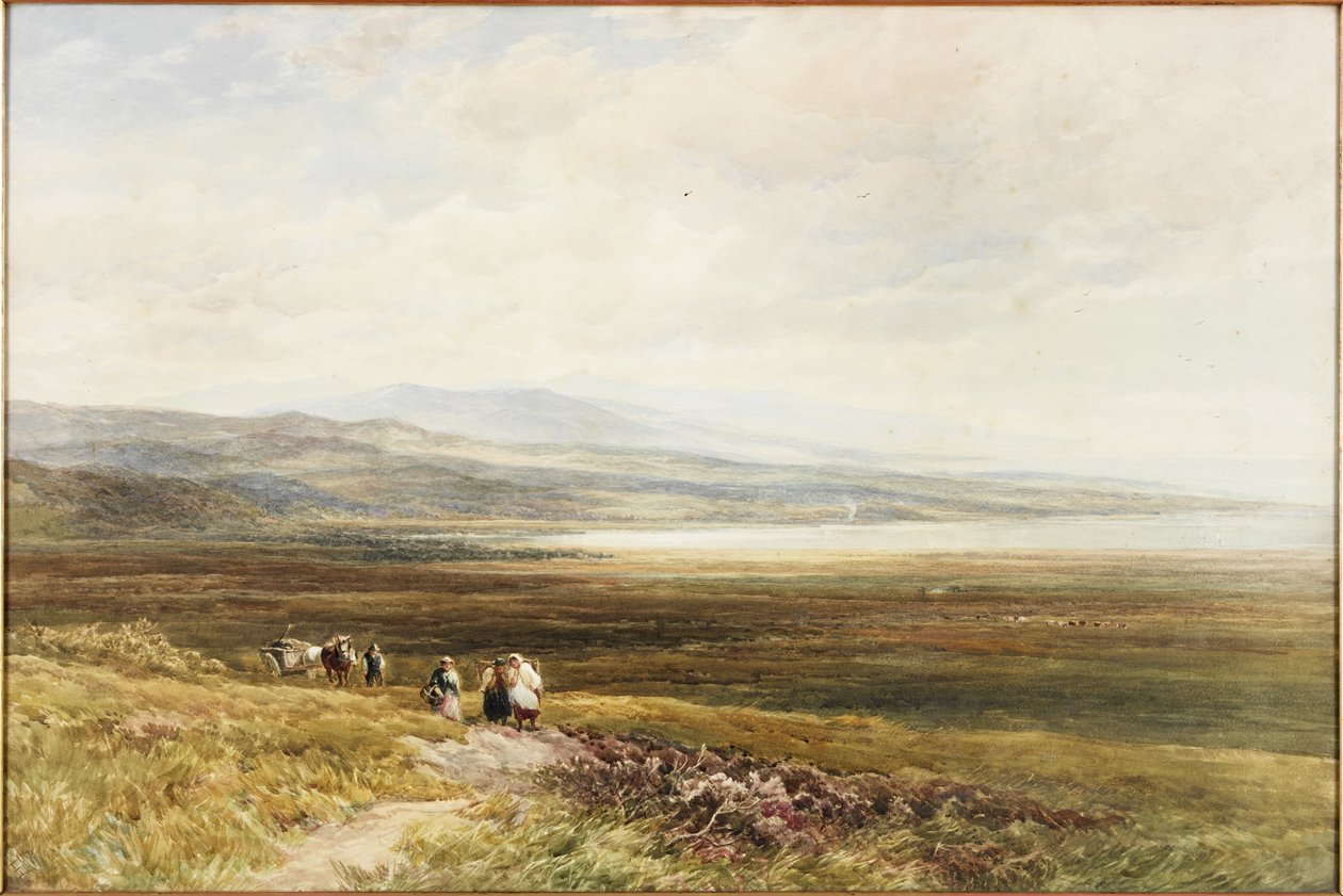 Egy skót mór (akvarell papíron) alkotó: Edmund Morison Wimperis