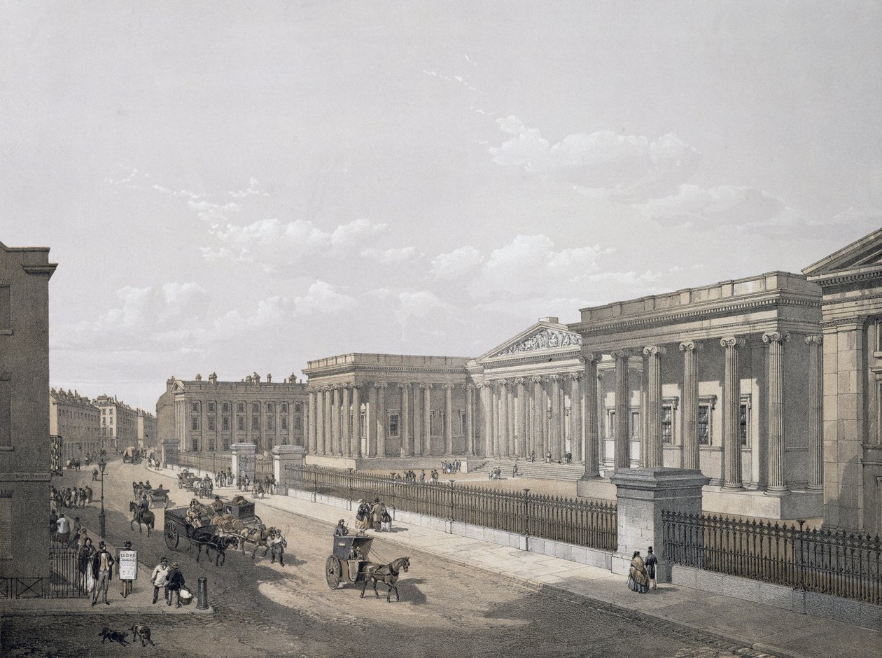 A British Museum, William Simpson (1823-99) metszete, kocsma. 1852, Lloyd Bros. und Co. (litográfia) alkotó: Edmund Walker