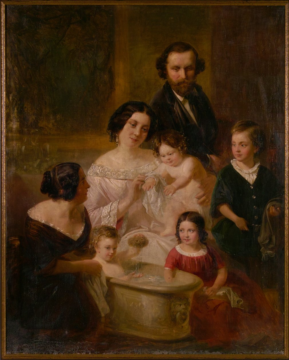 Családi portré alkotó: Edmund Wodick