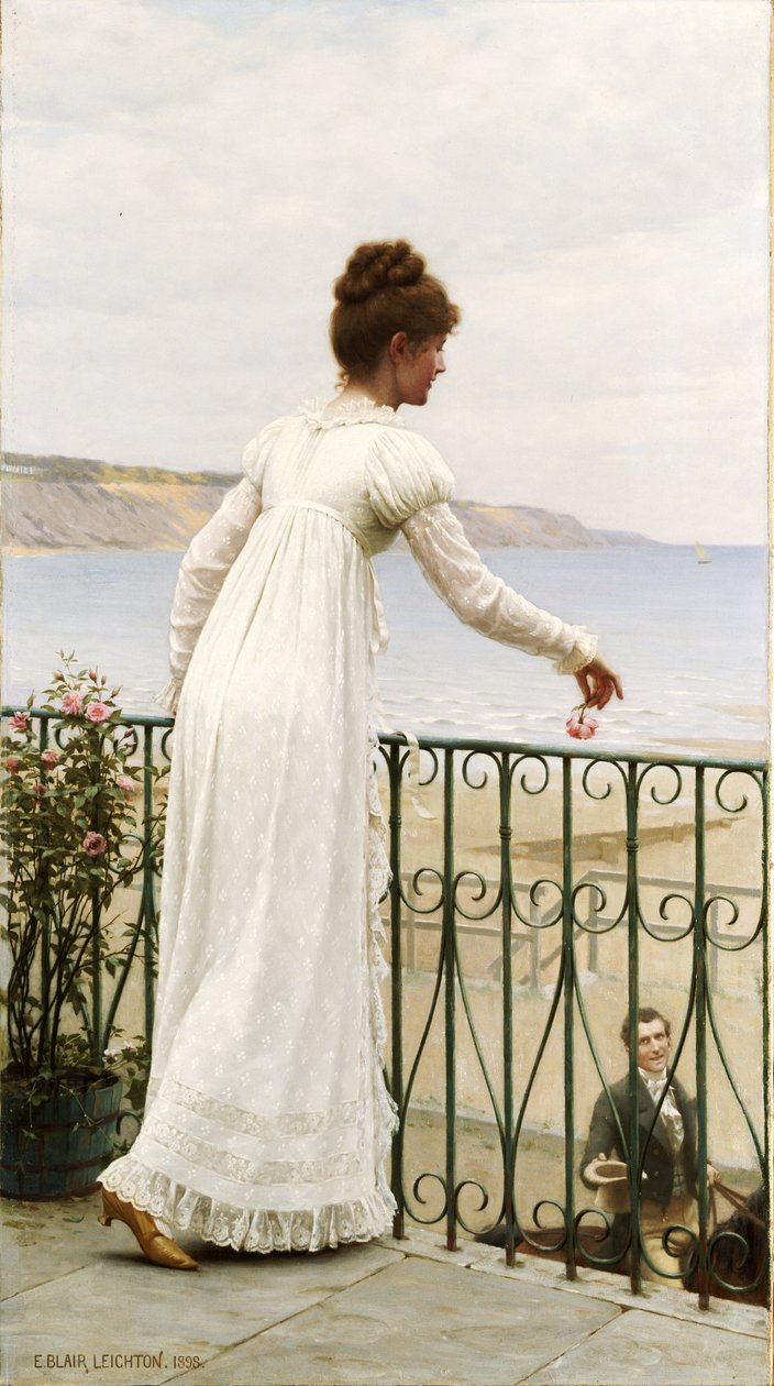 Egy szívesség, 1898 alkotó: Edmund Blair Leighton
