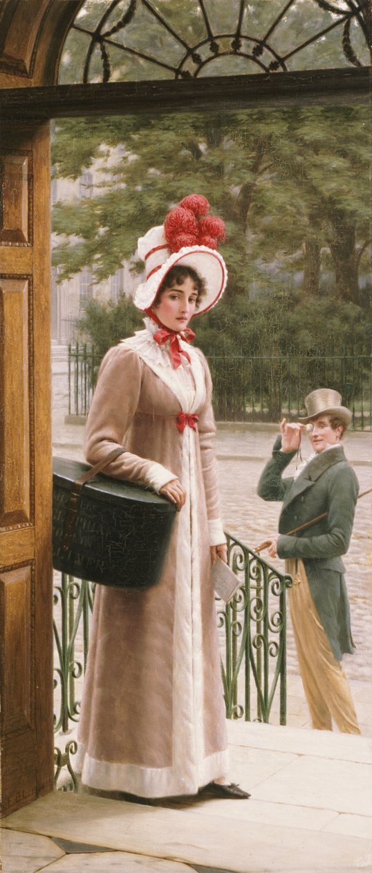 A csodálat forrása, 1904 alkotó: Edmund Blair Leighton