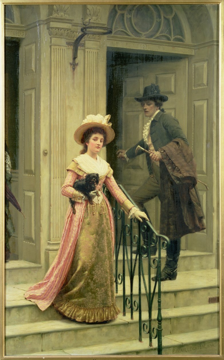 A szomszédom, 1894 alkotó: Edmund Blair Leighton