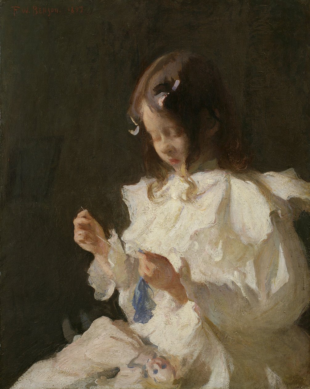 A lányom, Josephine alkotó: Edmund Charles Tarbell