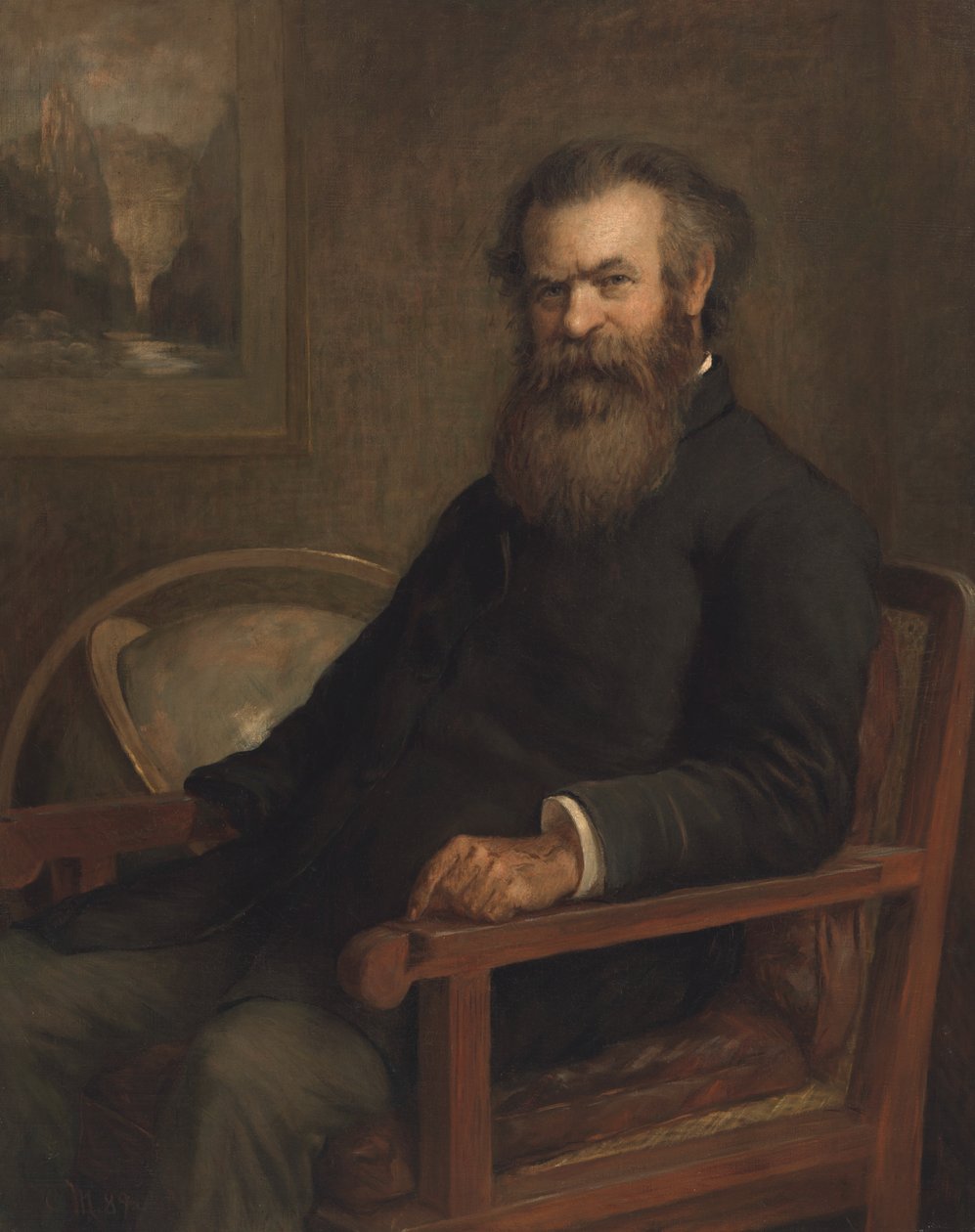 John Wesley Powell, 1889. alkotó: Edmund Clarence Messer