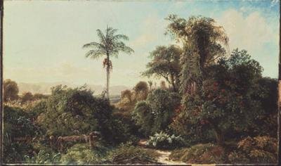 Kubai táj (olaj, vászon) alkotó: Edmund Darch Lewis
