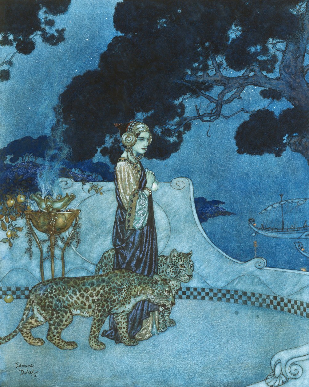 Circe alkotó: Edmund Dulac