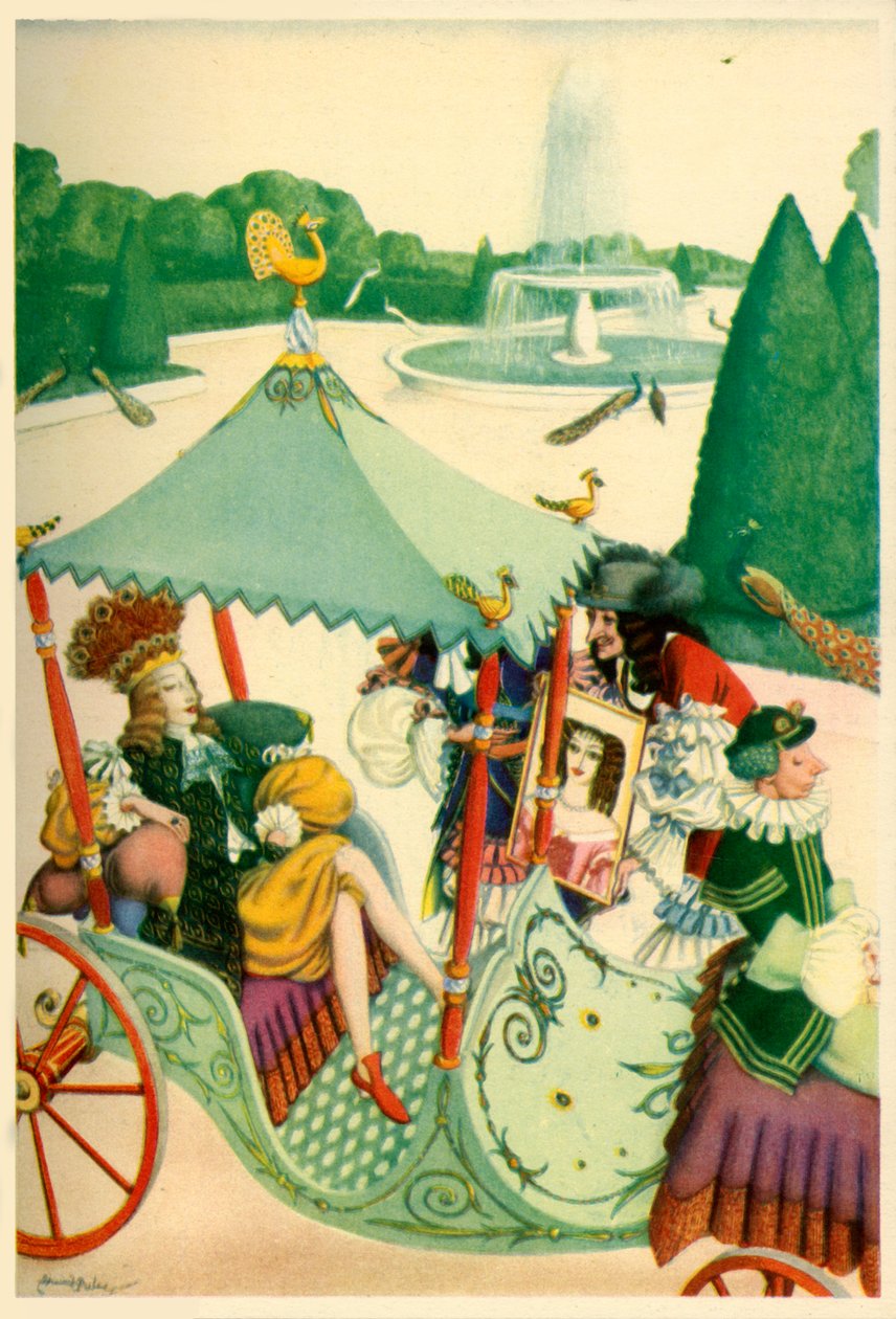 Rosetta hercegnő, 1928. alkotó: Edmund Dulac
