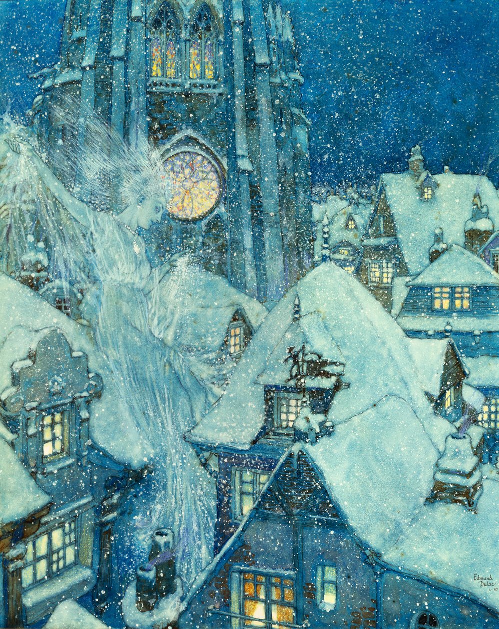 A hókirálynő alkotó: Edmund Dulac