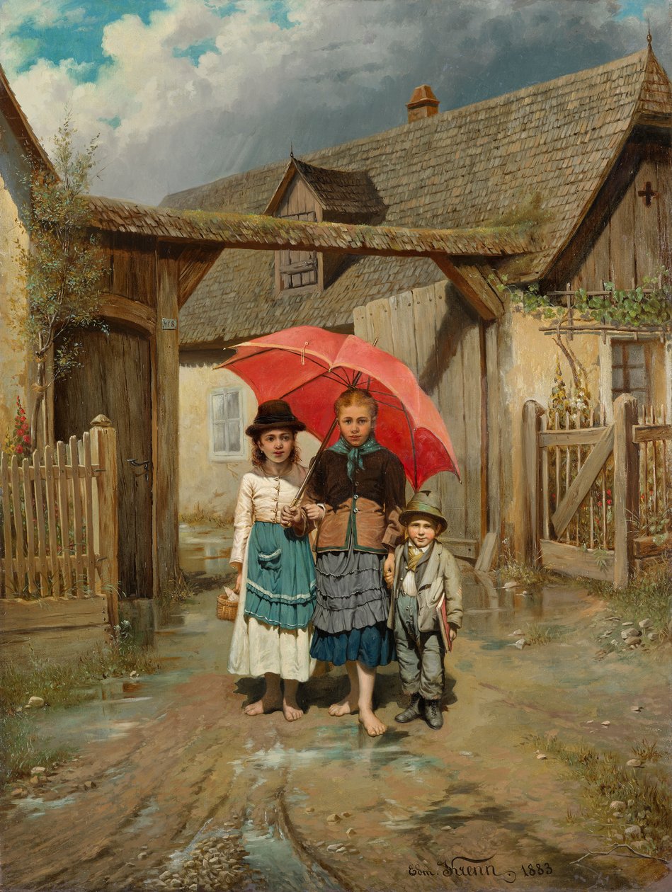Iskolába alkotó: Edmund Krenn