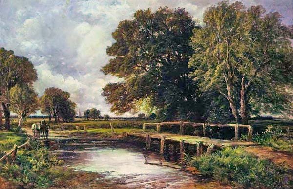 A Ford, 1890 alkotó: Edmund Morison Wimperis