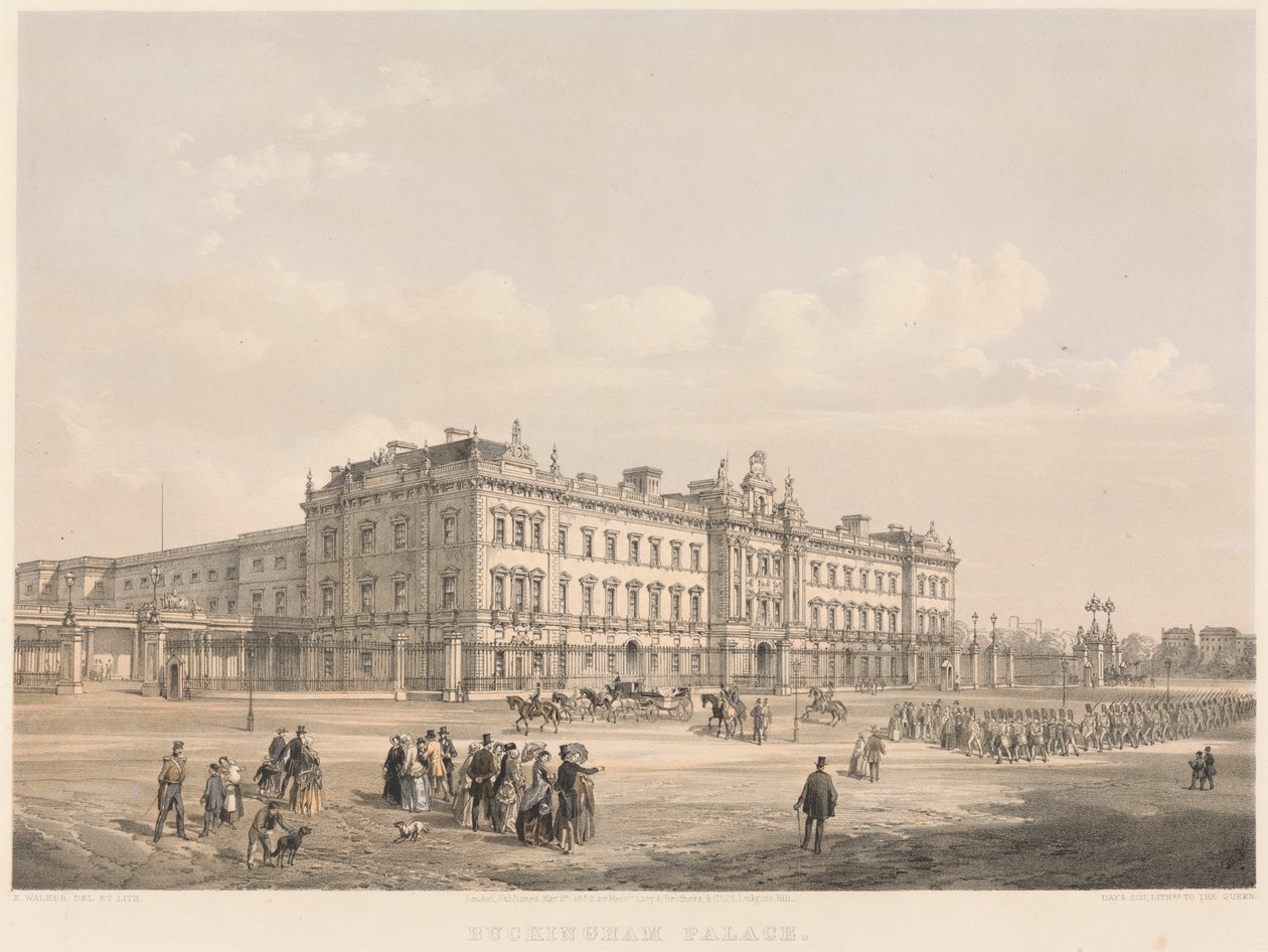 A Buckingham-palota alkotó: Edmund Walker