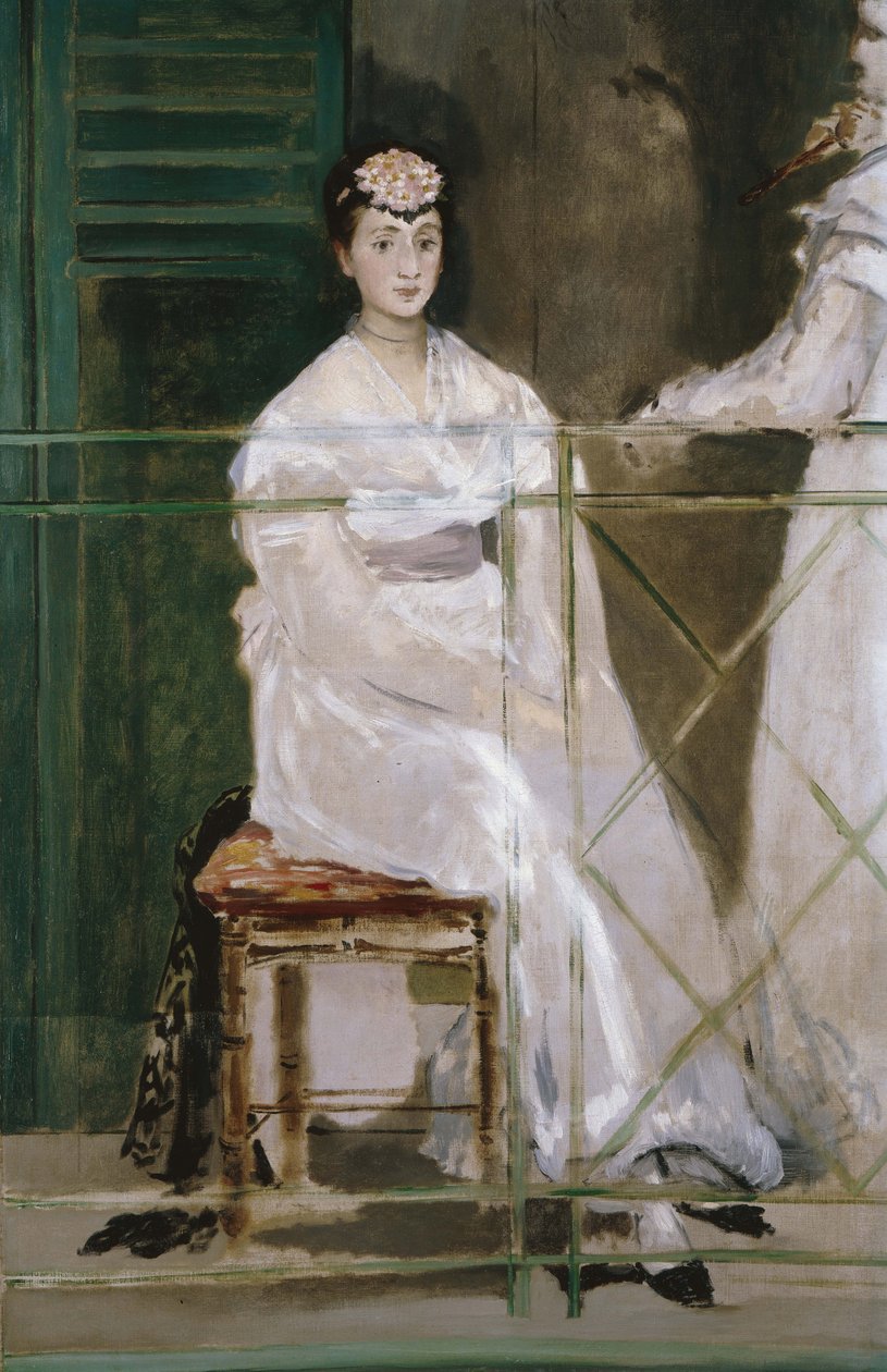 Mademoiselle Claus portréja, 1868 alkotó: Édouard Manet