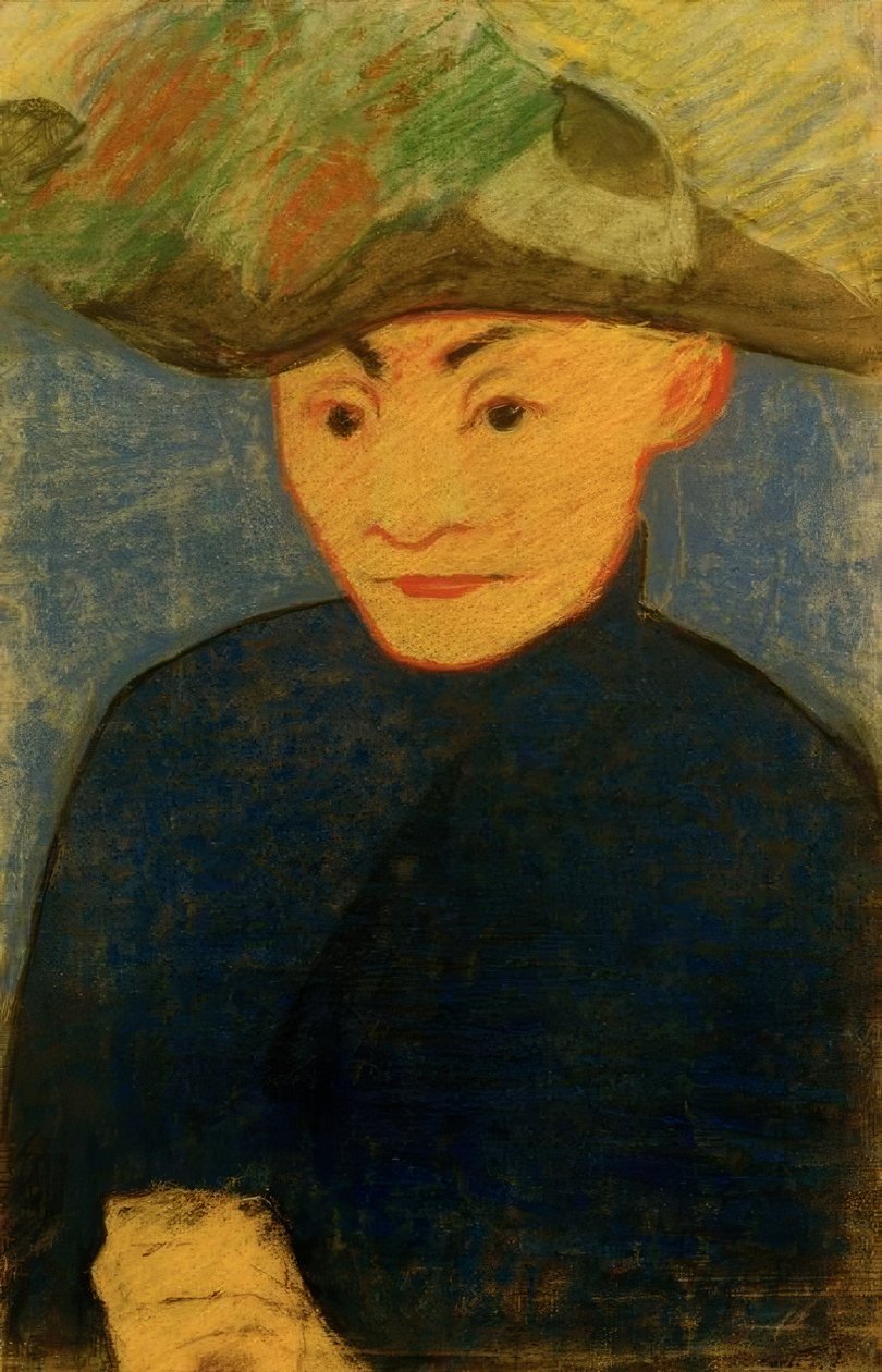 Nő tollas kalappal alkotó: Edouard Vuillard