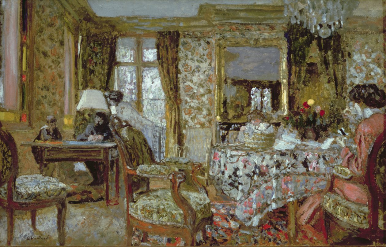 Belső, 1904 alkotó: Edouard Vuillard