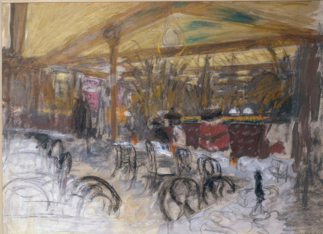 Café Wepler alkotó: Edouard Vuillard