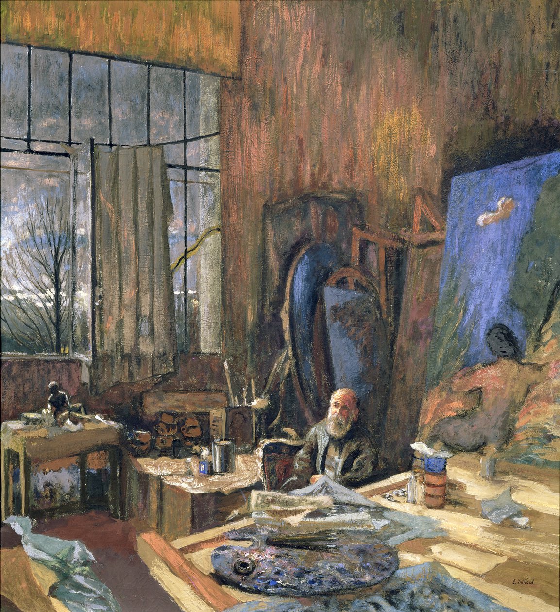 Ker-Xavier Roussel (1867-1944) portréja 1935 alkotó: Edouard Vuillard