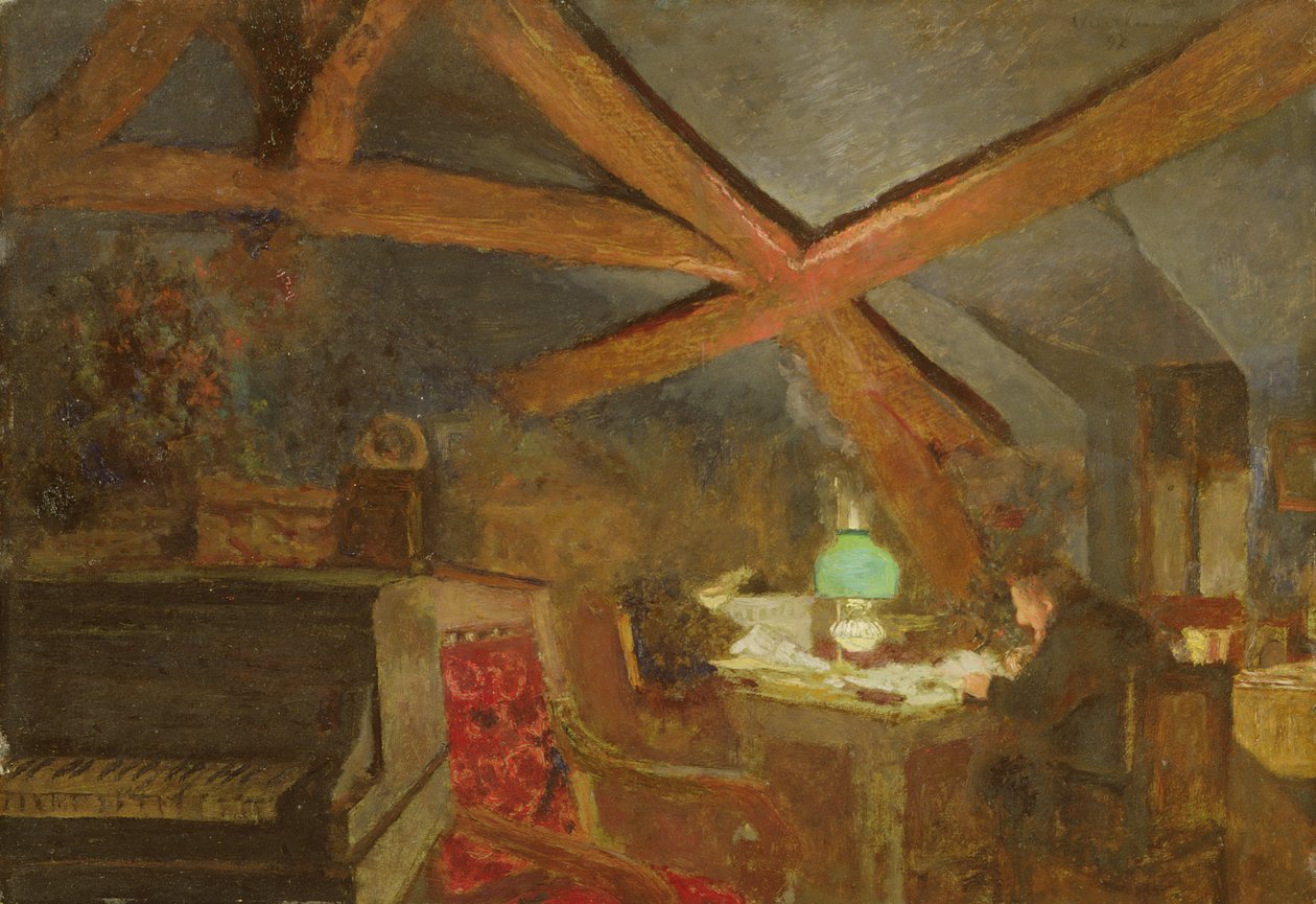 A padlás, 1897 alkotó: Edouard Vuillard