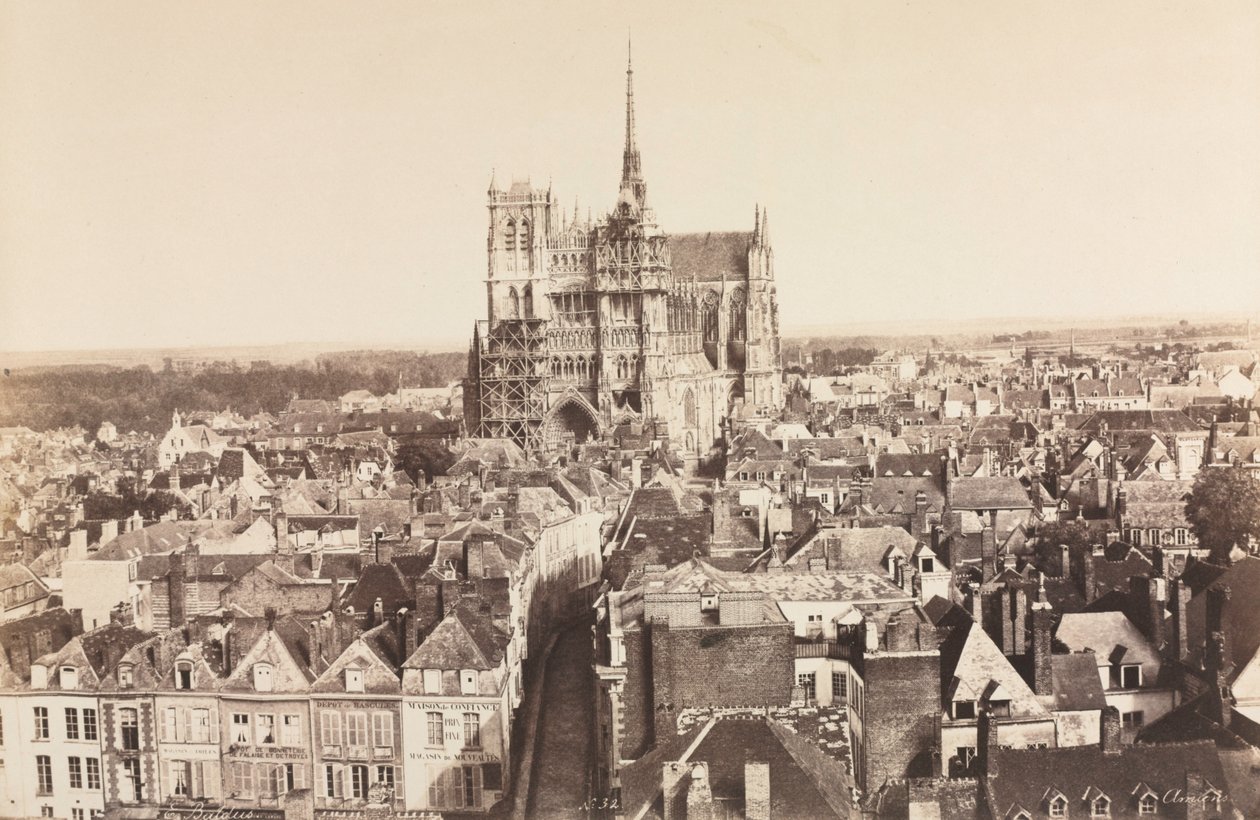 Amiens, 1855. alkotó: Édouard Baldus