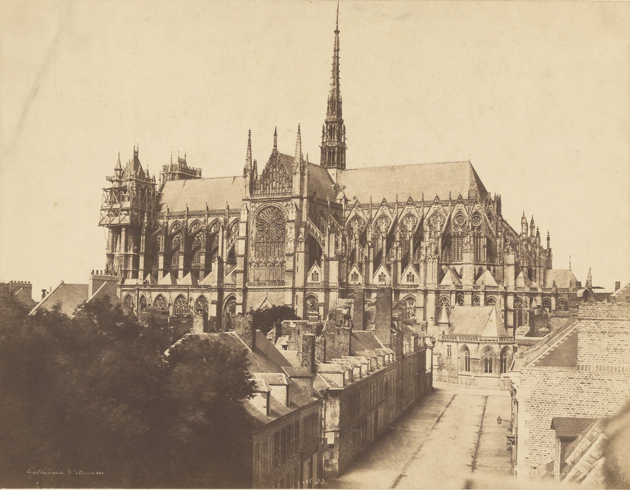 Amiens katedrális alkotó: Édouard Baldus