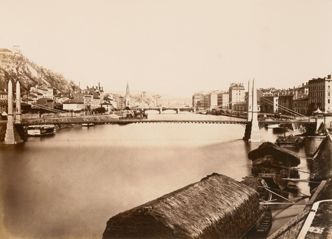 Lyon, kb. 1861. alkotó: Édouard Baldus