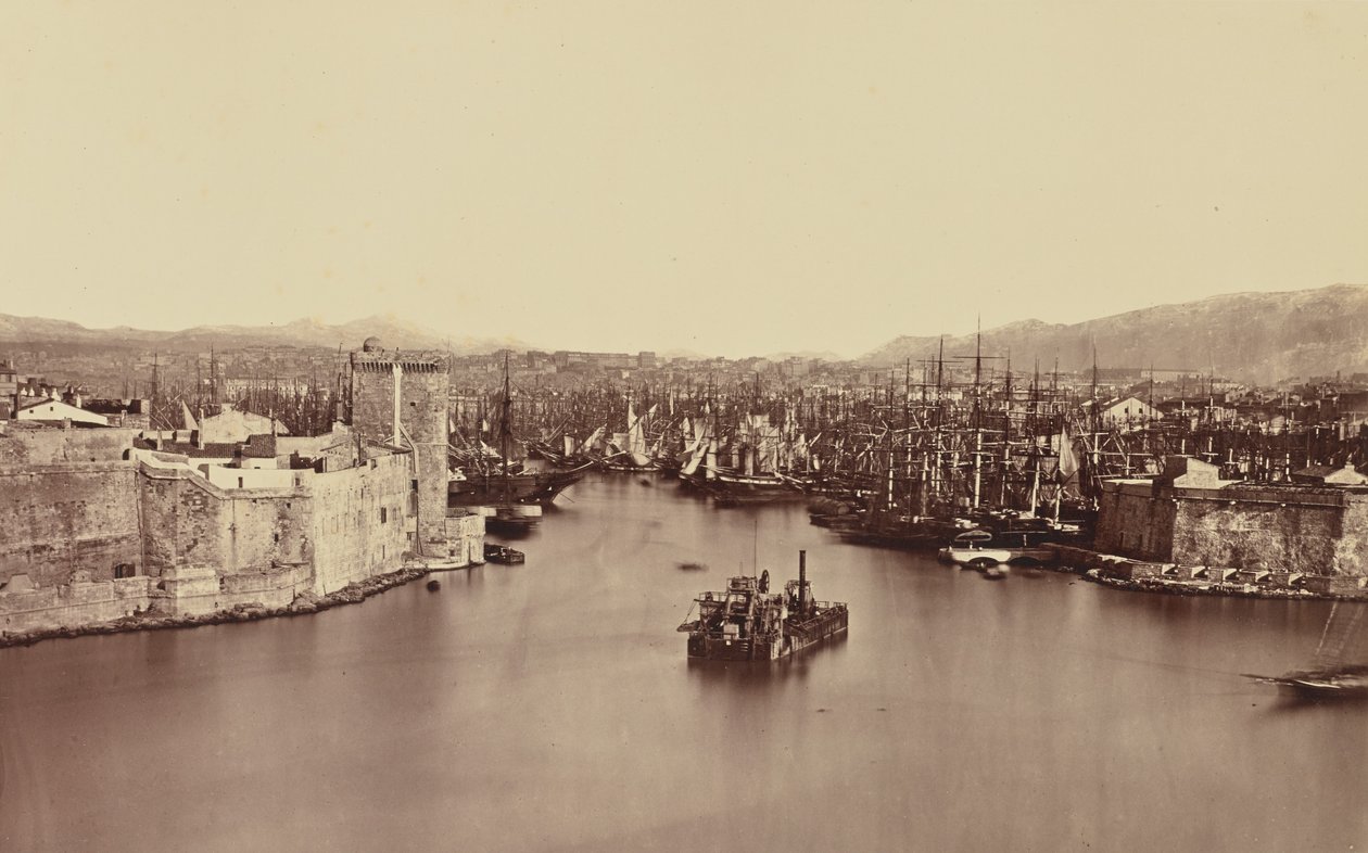 Marseille. alkotó: Édouard Baldus