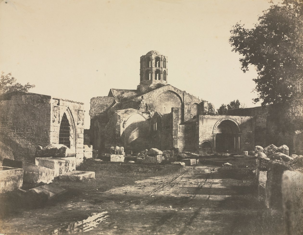 Saint-Honorat, Arles közelében alkotó: Édouard Baldus