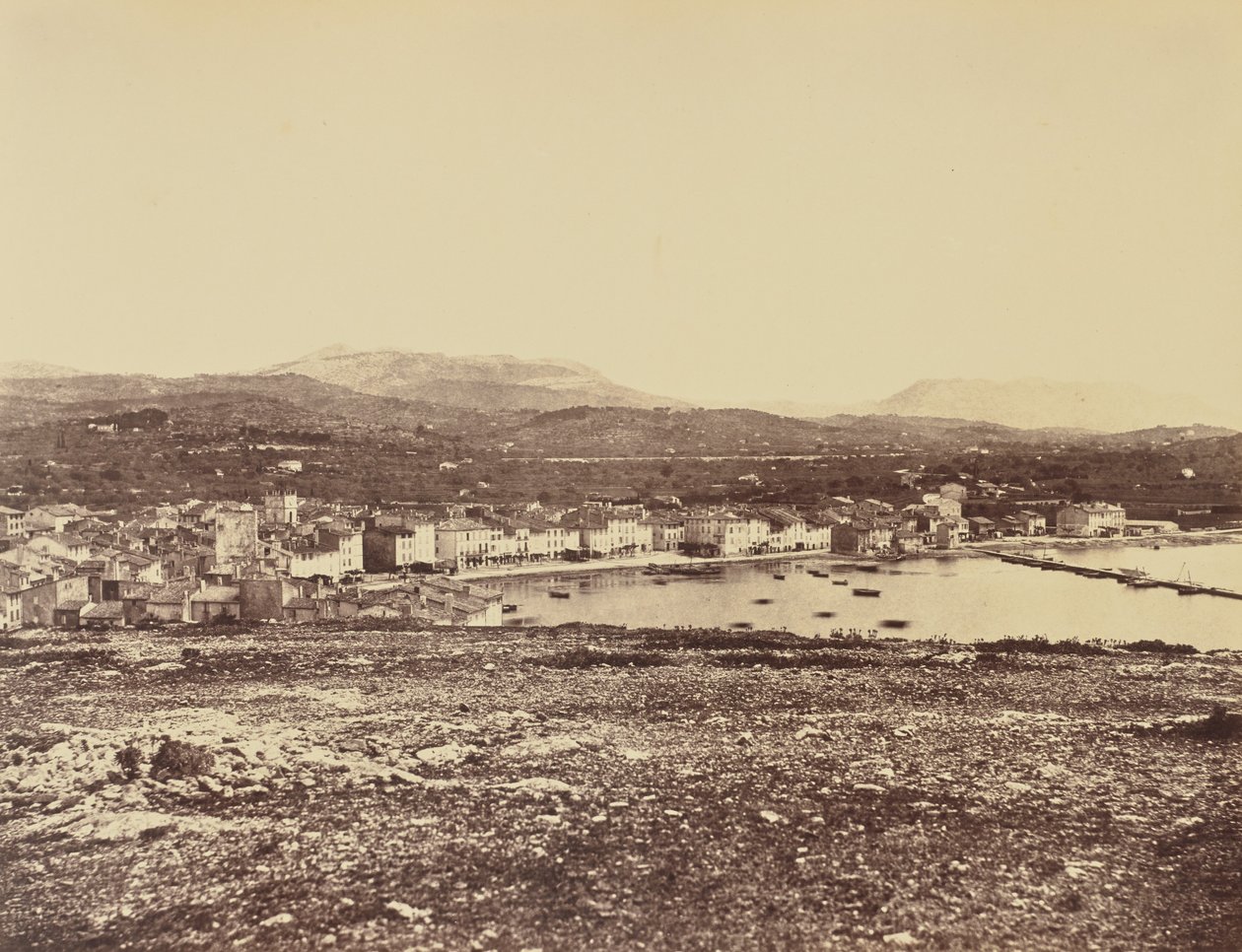 St Nazaire. alkotó: Édouard Baldus