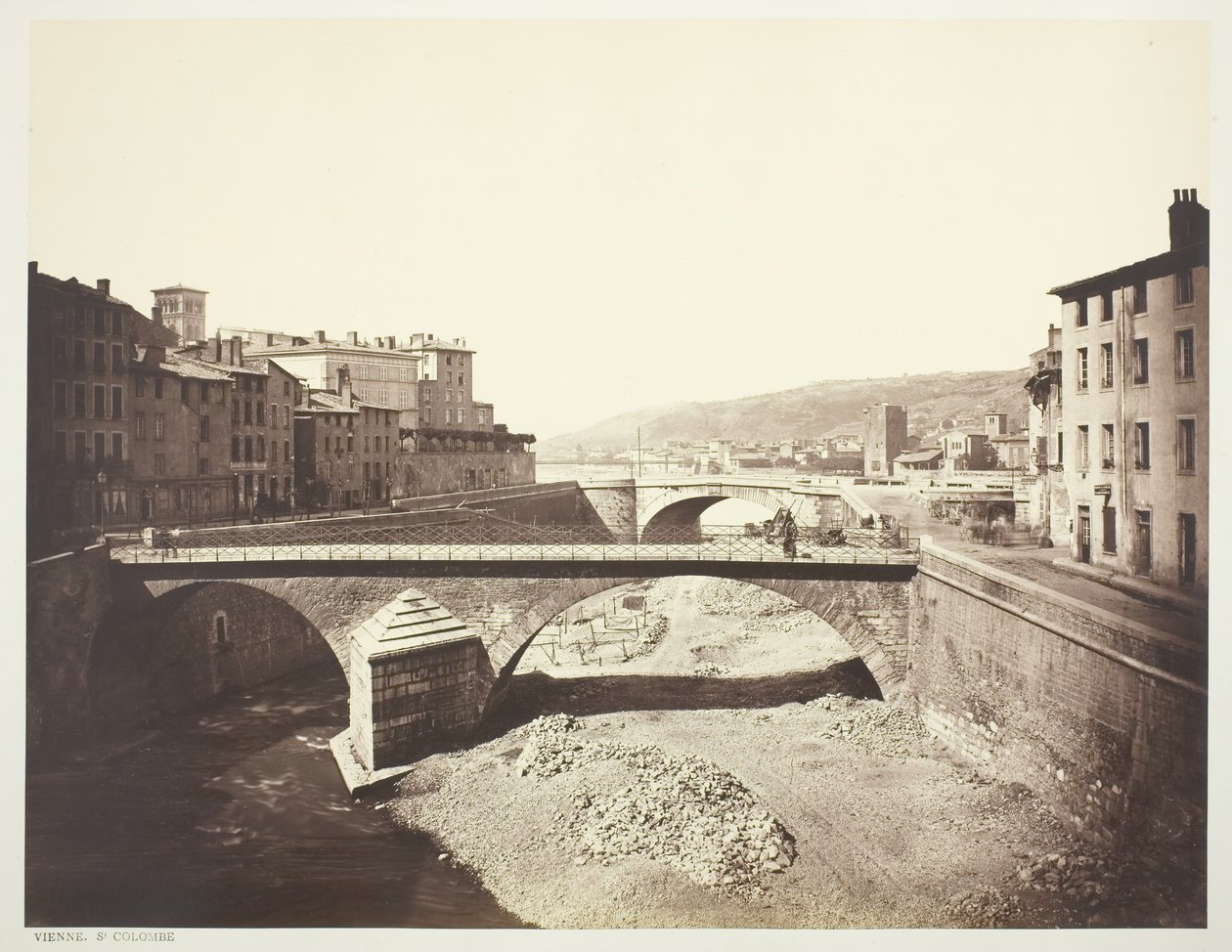 Bécs St. Colombe, c. 1861. alkotó: Édouard Baldus