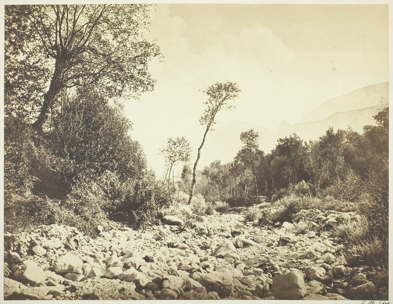 Voreppe Dauphine, c. 1855. alkotó: Édouard Baldus