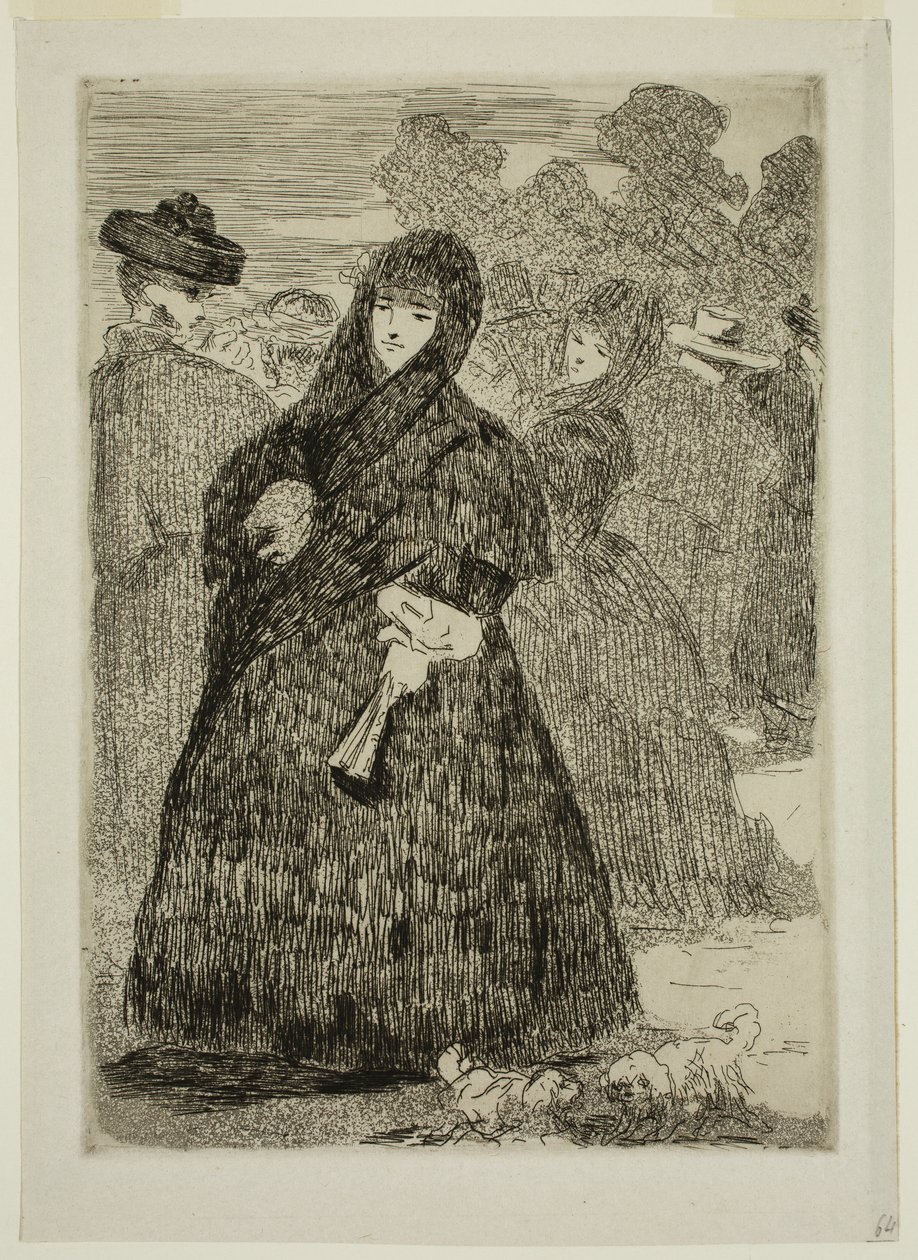A Pradóban alkotó: Edouard and Bracquemond Felix Joseph Auguste Manet