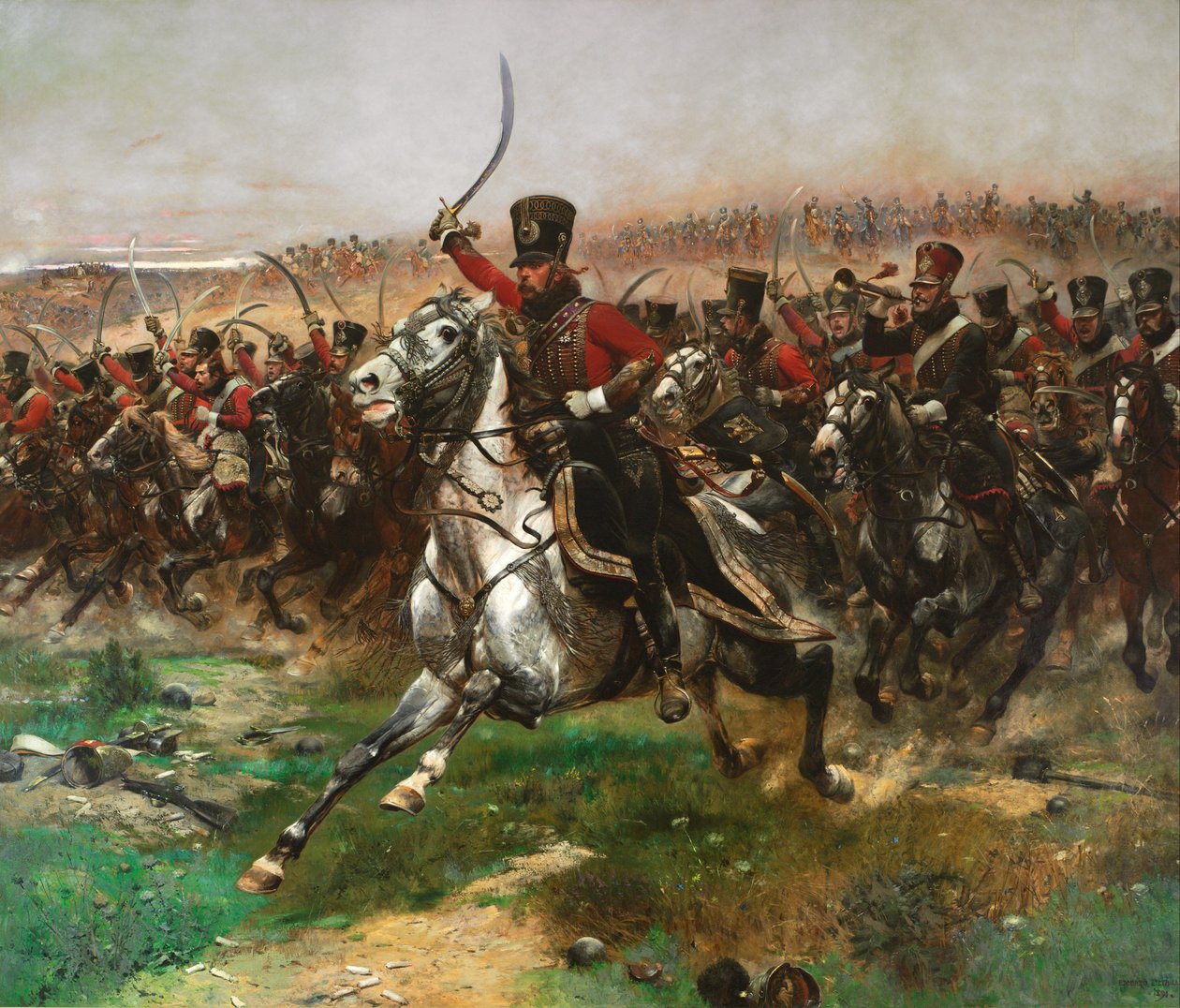 Éljen a császár! alkotó: Edouard Detaille