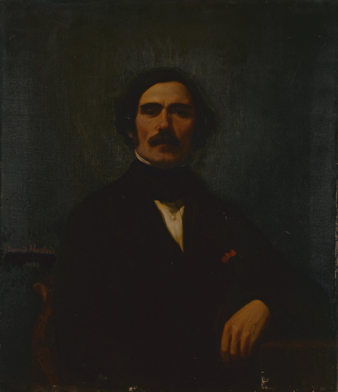 Önarckép alkotó: Édouard Hostein