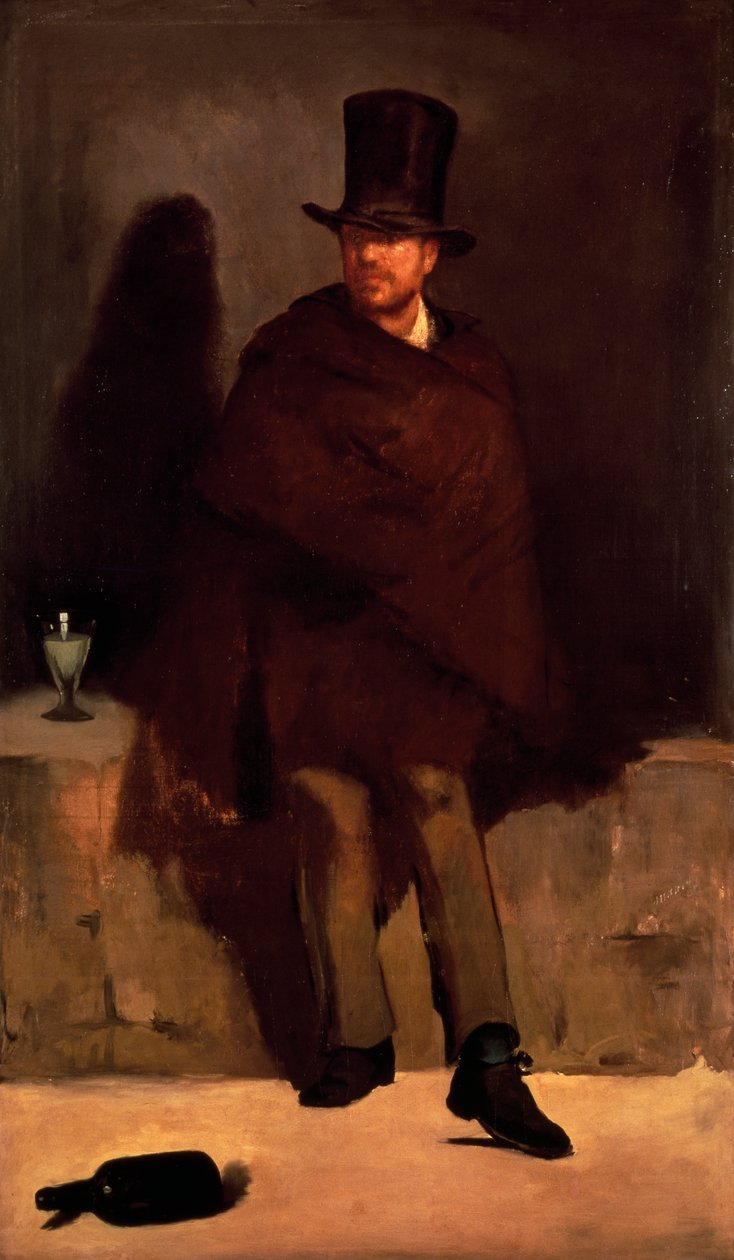 Abszint ivó alkotó: Édouard Manet